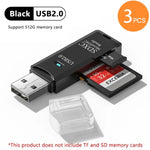 Load image into Gallery viewer, 2-in-1 Multi Functional USB 3.0 Card ReaderMicro SD TFMemoryCardReaderUSBFlashDrive CardreaderAdapter For PCLaptops Accessories