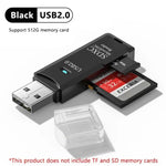 Load image into Gallery viewer, 2-in-1 Multi Functional USB 3.0 Card ReaderMicro SD TFMemoryCardReaderUSBFlashDrive CardreaderAdapter For PCLaptops Accessories