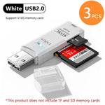 Load image into Gallery viewer, 2-in-1 Multi Functional USB 3.0 Card ReaderMicro SD TFMemoryCardReaderUSBFlashDrive CardreaderAdapter For PCLaptops Accessories