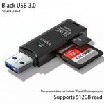 Load image into Gallery viewer, 2-in-1 Multi Functional USB 3.0 Card ReaderMicro SD TFMemoryCardReaderUSBFlashDrive CardreaderAdapter For PCLaptops Accessories