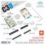 Load image into Gallery viewer, M5Stack Official M5Stamp C3U Mate with Pin Headers