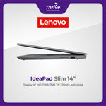 Load image into Gallery viewer, Lenovo Ideapad Slim 1 14 N4020 8GB 256GB W11 14.0 1Y Prem Grey - 8WID