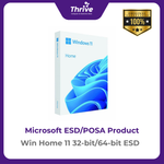 Load image into Gallery viewer, Microsoft Windows Home 11 32-bit/64-bit ESD