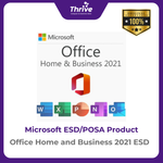Load image into Gallery viewer, Microsoft Office Home and Business 2021 ESD