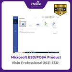 Load image into Gallery viewer, Visio Professional 2021 ESD