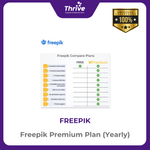 Load image into Gallery viewer, Freepik Premium Plan (Yearly)