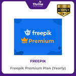 Load image into Gallery viewer, Freepik Premium Plan (Yearly)