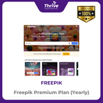 Load image into Gallery viewer, Freepik Premium Plan (Yearly)