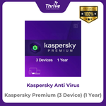 Load image into Gallery viewer, Kaspersky Premium (3 Device) (1 Year)