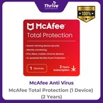 Load image into Gallery viewer, McAfee Total Protection (1 Device) (2 Years)