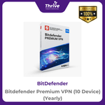 Load image into Gallery viewer, Bitdefender Premium VPN (10 Device) (Yearly)