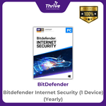 Load image into Gallery viewer, Bitdefender Internet Security (1 Device) (Yearly)
