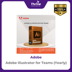 Load image into Gallery viewer, Adobe Illustrator for Teams (Yearly)