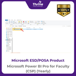 Load image into Gallery viewer, Microsoft Power BI Pro for Faculty (CSP) (Yearly)