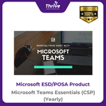Load image into Gallery viewer, Microsoft Teams Essentials (CSP) (Yearly)