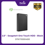 Load image into Gallery viewer, Seagate® One Touch HDD - Black STKY1000400