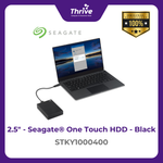 Load image into Gallery viewer, Seagate® One Touch HDD - Black STKY1000400