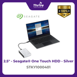 Load image into Gallery viewer, Seagate® One Touch HDD - Silver STKY1000401