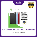 Load image into Gallery viewer, Seagate® One Touch HDD - Red STKZ5000403