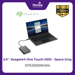 Load image into Gallery viewer, Seagate® One Touch HDD - Space Gray STKZ5000404