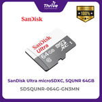 Load image into Gallery viewer, SanDisk Ultra microSDXC, SQUNR 64GB, C10, UHS-1, 100MB/s R, 3x5, 7Y