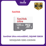 Load image into Gallery viewer, SanDisk Ultra microSDXC, SQUNR 128GB, C10, UHS-1, 100MB/s R, 4x6, 7Y
