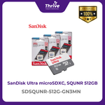 Load image into Gallery viewer, SanDisk Ultra microSDXC, SQUNR 512GB, C10, UHS-1, 100MB/s R, 3x5, 7Y