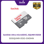 Load image into Gallery viewer, SanDisk Ultra microSDXC, SQUNR 512GB, C10, UHS-1, 100MB/s R, 3x5, 7Y