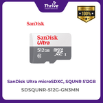 Load image into Gallery viewer, SanDisk Ultra microSDXC, SQUNR 512GB, C10, UHS-1, 100MB/s R, 3x5, 7Y