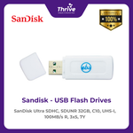 Load image into Gallery viewer, SanDisk Ultra SDHC, SDUNR 32GB, C10, UHS-I, 100MB/s R, 3x5, 7Y