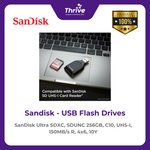 Load image into Gallery viewer, SanDisk Ultra SDXC, SDUNC 256GB, C10, UHS-I, 150MB/s R, 4x6, 10Y
