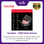 Load image into Gallery viewer, SanDisk Extreme Pro SDXC, SDSDXEP 512GB, V60, U3, C10, UHS-II, 280MB/s R, 150MB/s W, 4x6, Lifetime Limited