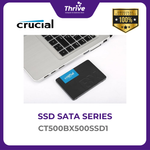 Load image into Gallery viewer, Crucial® BX500 500GB 3D NAND SATA 2.5-inch SSD