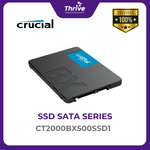 Load image into Gallery viewer, Crucial® BX500 2TB 3D NAND SATA 2.5-inch SSD