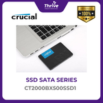 Load image into Gallery viewer, Crucial® BX500 2TB 3D NAND SATA 2.5-inch SSD