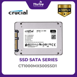 Load image into Gallery viewer, 1TB Crucial® MX500 SATA 2.5” 7mm (with 9.5mm adapter) SSD