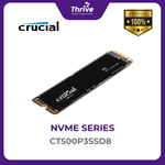 Load image into Gallery viewer, Crucial® P3 500GB 3D NAND NVMe™ PCIe® M.2 SSD