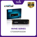 Load image into Gallery viewer, Crucial® P3 2000GB 3D NAND NVMe™ PCIe® M.2 SSD