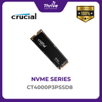 Load image into Gallery viewer, Crucial® P3 Plus 4000GB 3D NAND NVMe™ PCIe® M.2 SSD NVMe (PCIe Gen 4 x4)