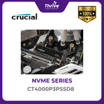 Load image into Gallery viewer, Crucial® P3 Plus 4000GB 3D NAND NVMe™ PCIe® M.2 SSD NVMe (PCIe Gen 4 x4)