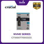 Load image into Gallery viewer, Crucial® T700 1TB PCIe Gen5 NVMe M.2 SSD (non-heatsink)