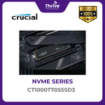 Load image into Gallery viewer, Crucial® T705 1TB PCIe Gen5 NVMe M.2 SSD