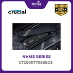 Load image into Gallery viewer, Crucial® T705 2TB PCIe Gen5 NVMe M.2 SSD
