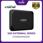 Load image into Gallery viewer, Crucial® X9 1TB Portable SSD USB 3.2 Gen-2 (10Gb/s)