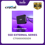 Load image into Gallery viewer, Crucial® X9 1TB Portable SSD USB 3.2 Gen-2 (10Gb/s)