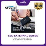 Load image into Gallery viewer, Crucial® X9 1TB Portable SSD USB 3.2 Gen-2 (10Gb/s)