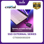 Load image into Gallery viewer, Crucial® X9 1TB Portable SSD USB 3.2 Gen-2 (10Gb/s)