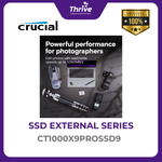 Load image into Gallery viewer, Crucial® X9 Pro 1TB Portable SSD USB 3.2 Gen-2 (10Gb/s)