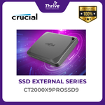 Load image into Gallery viewer, Crucial® X9 Pro 2TB Portable SSD USB 3.2 Gen-2 (10Gb/s)