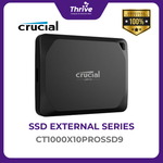 Load image into Gallery viewer, Crucial X10 Pro 1TB Portable SSD USB 3.2 Gen-2 2x2 Type-C to Type-C USB cable (20Gb/s)